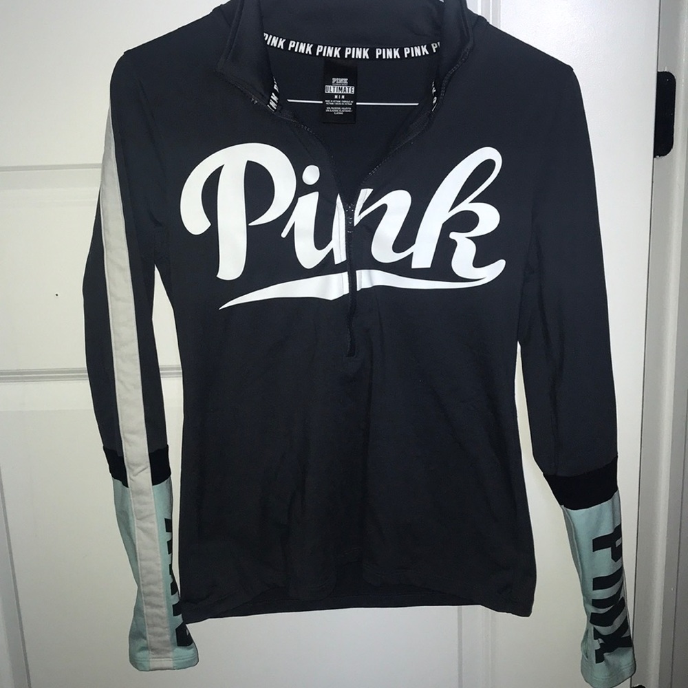 Darling vs pink half zip